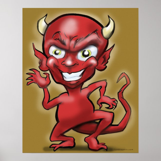 Little Djävulen Poster (Framsidan)