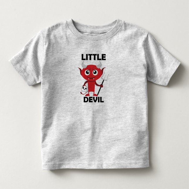 Little Djävulen - Småbarn Bra Jersey T-Shirt  (Framsida)