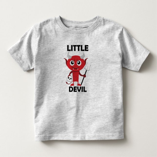 Little Djävulen - Småbarn Bra Jersey T-Shirt (Framsida)