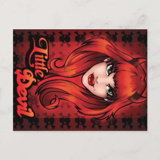 Little Djävulen Vykort (Framsida)