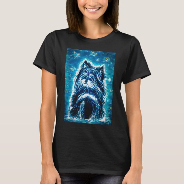 Little Doggy in blue T Shirt (Framsida)