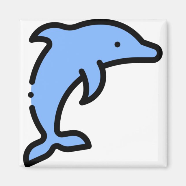 Little Dolphin Magnet (Framsidan)