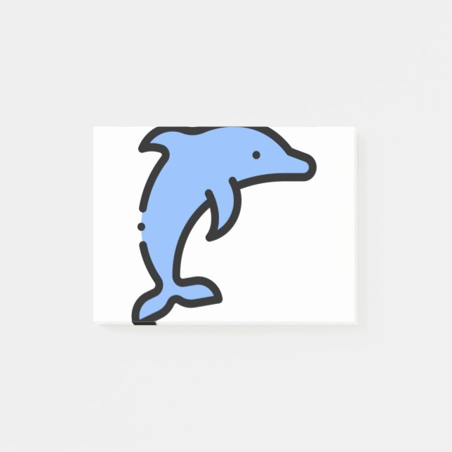 Little Dolphin Post-it Block (Framsida)