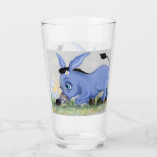 Little Donkey and Daisy Glass Glaskopp
