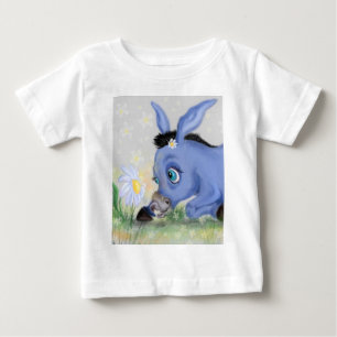 Little Donkey och Daisy Funny Baby T-Shirt