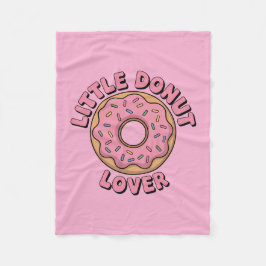 Little Donut Älskare | Barn Fleecefilt