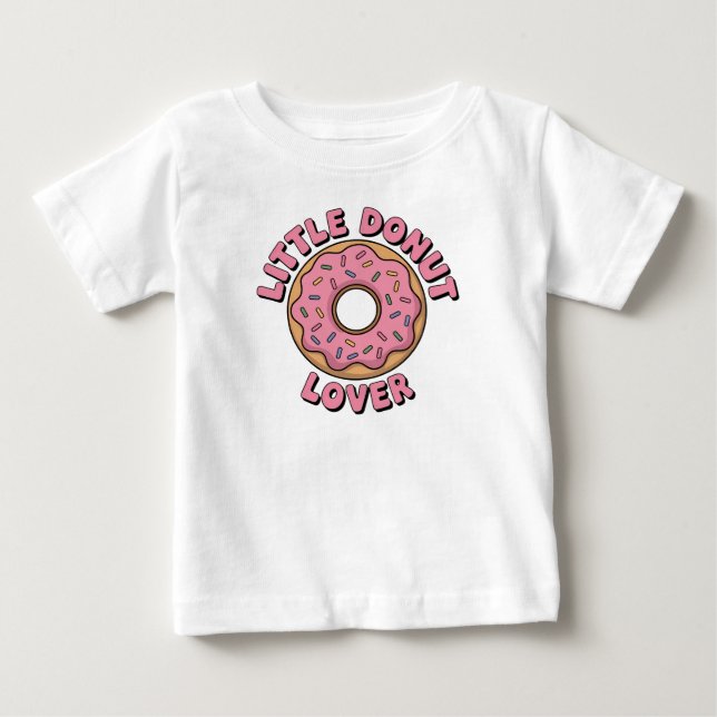Little Donut Älskare T Shirt (Framsida)