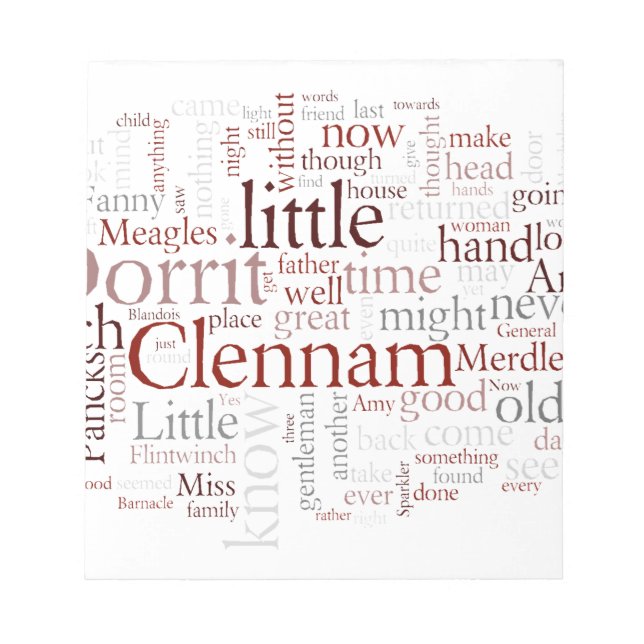 Little Dorrit Anteckningsblock (Framsida)