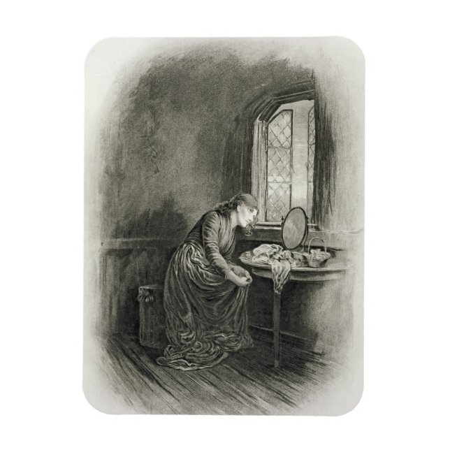 Little Dorrit från "Charles Dickens: A Gossip abo" Magnet (Vertikal)