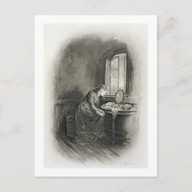 Little Dorrit från "Charles Dickens: A Gossip abo" Vykort (Framsida)