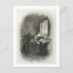 Little Dorrit från "Charles Dickens: A Gossip abo" Vykort
