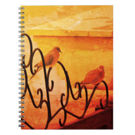 Little Doves Notebook Anteckningsbok