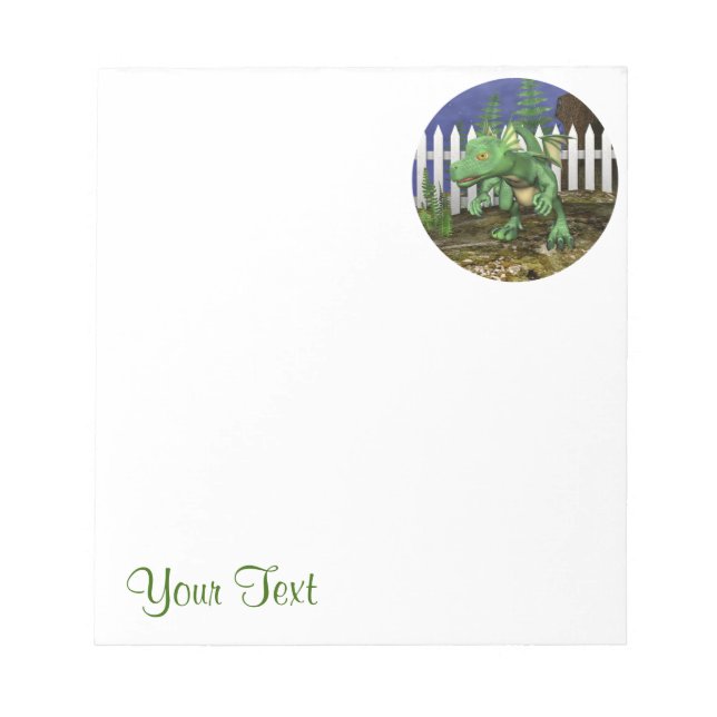 Little Dragon Anteckningsblock (Framsida)