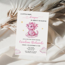 Little Dragon är på väg att kläcka Baby Shower