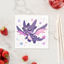 Little Dragon Baby Shower Pappersservett