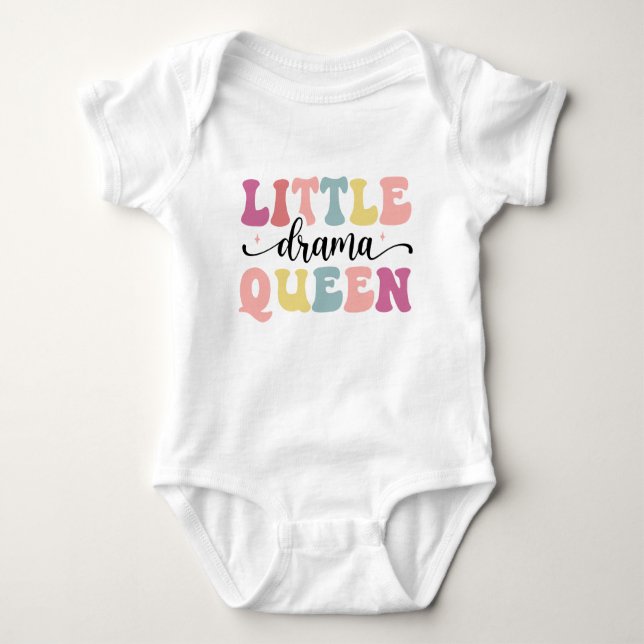 Little Drama Queen T Shirt (Framsida)