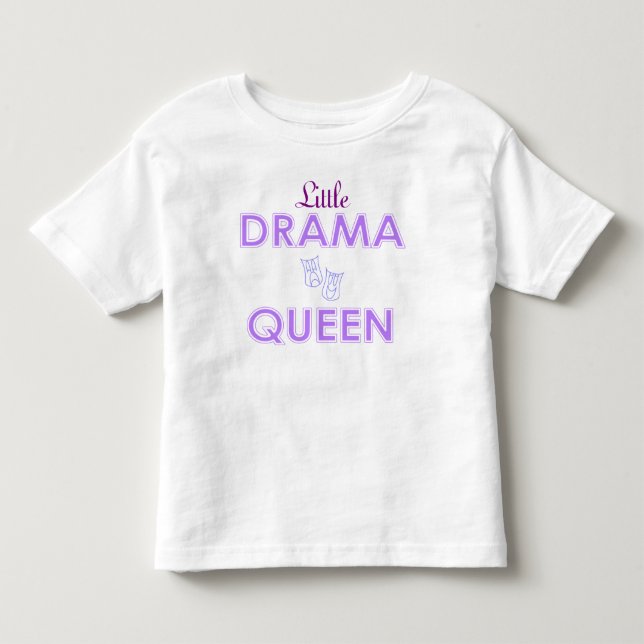 Little Drama Queen T-shirt (Framsida)