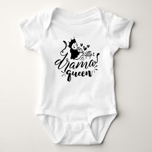 Little Drama Queen T Shirt (Framsida)