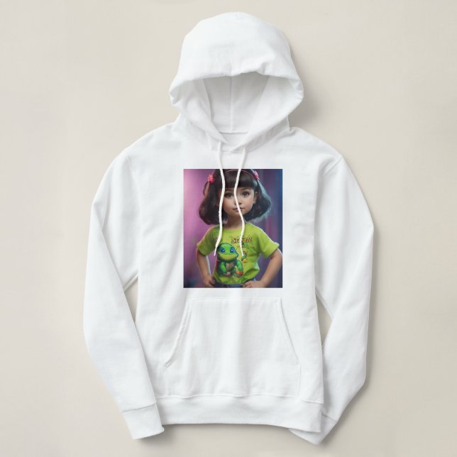 "Little Dreamer": ukrainsk skönhet med en söt tugg T Shirt (Design framsida)