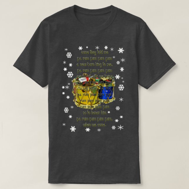 Little Drummer Boy T Shirt (Design framsida)