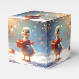 Little Duck Holiday Favor Box Presentaskar