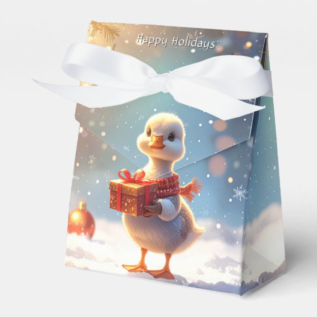 Little Duck Holiday Gift Box Presentaskar (Framsidan Sidan)