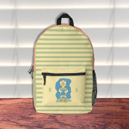 Little Duckling Rand och Tassavtryck Kid Backpack