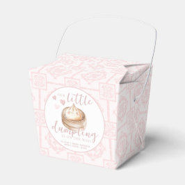 Little Dumpling Baby Shower Favor Box - Kawaii Presentaskar