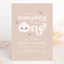 Little Dumpling Bao Dim Sum First Birthday