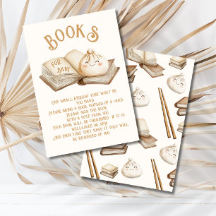 Little Dumpling Bokar för Baby Cards Inbjudningar