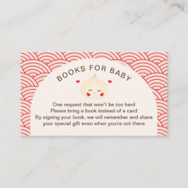 Little Dumpling Dim Sum Baby Shower Tilläggskort