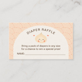 Little Dumpling Dim Sum Baby Shower Tilläggskort