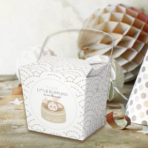 Little Dumpling White Baby Shower Presentaskar