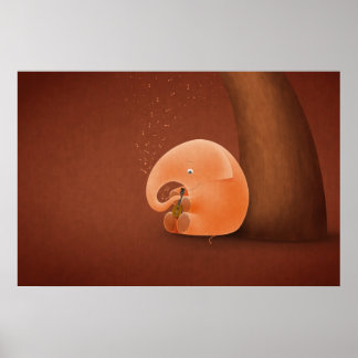 Little Elephant, Big Ukulele Poster