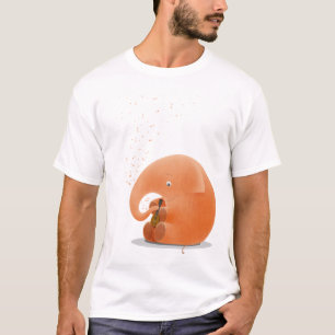 Little Elephant, Big Ukulele T-shirt