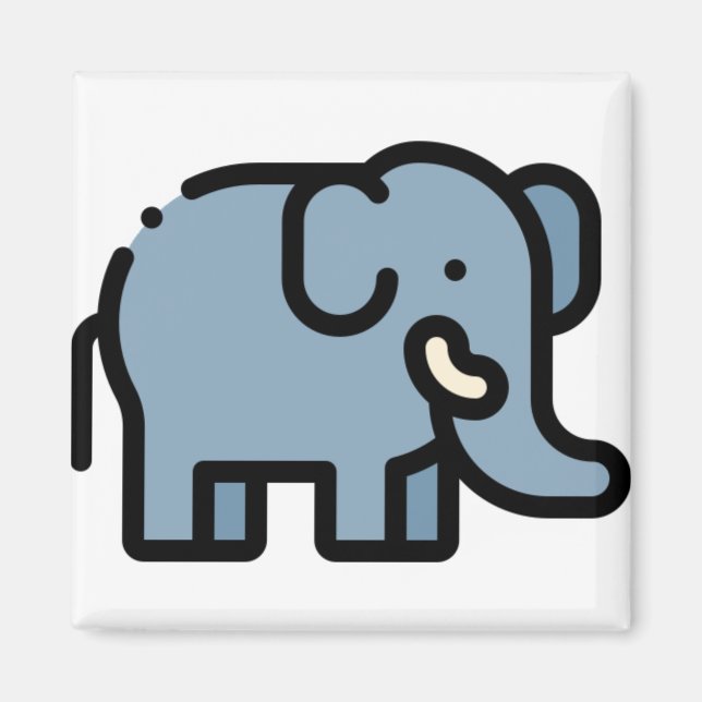 Little Elephant Magnet (Framsidan)