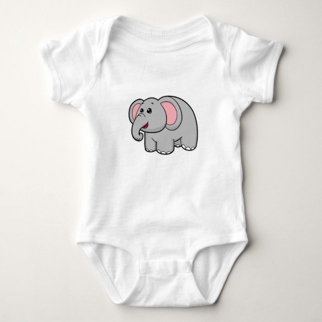 Little Elephant T Shirt (Framsida)