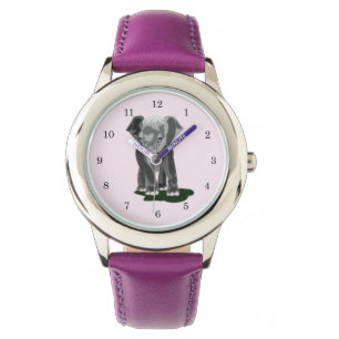 Little Elephant Watch Painting Armbandsur