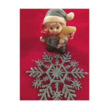 Little Elf ~ julvykort