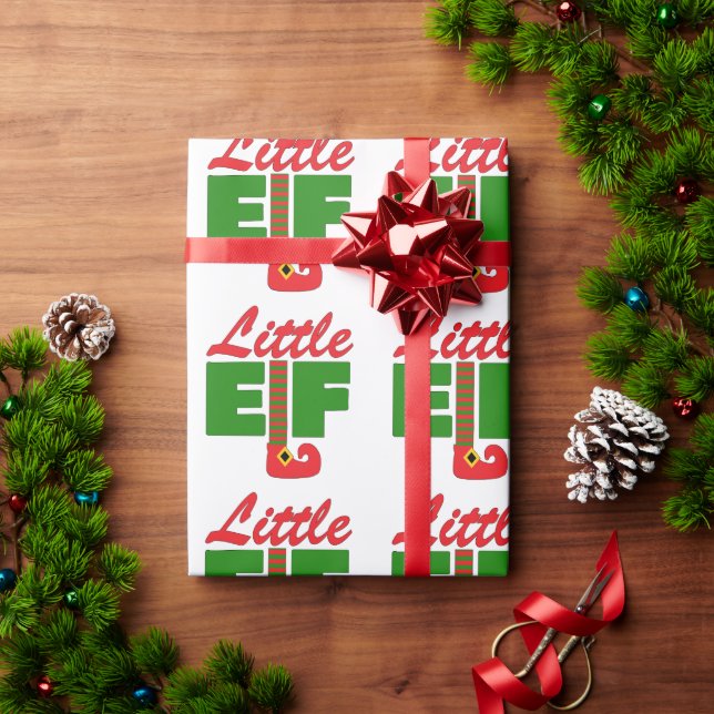 Little Elf Presentpapper (Julgåva)