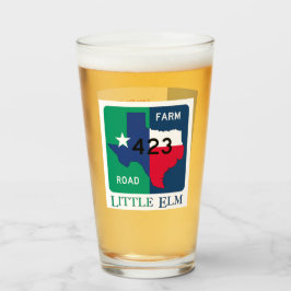Little Elm, Texas, & FM 423 Rd, Pint Glass Glaskopp