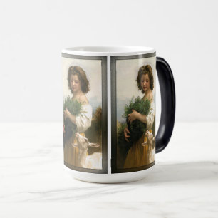Little Esmeralda av William-Adolphe Bouguereau Magisk Mugg