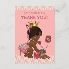Little Ethnic Princess on Mobil Tack Chevrons Kort