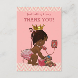 Little Ethnic Princess on Mobil Tack Chevrons Kort