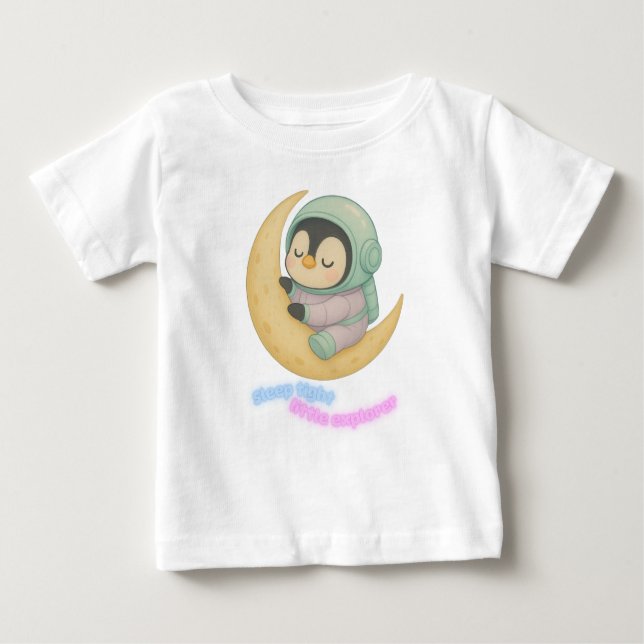 Little Explorer Baby T-Shirt (Framsida)