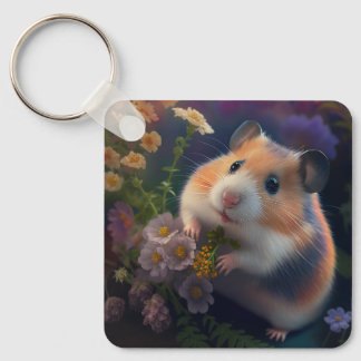 Little Explorer Hamster Keychain Nyckelring
