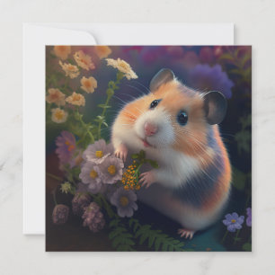 Little Explorer Hamster - platta kort