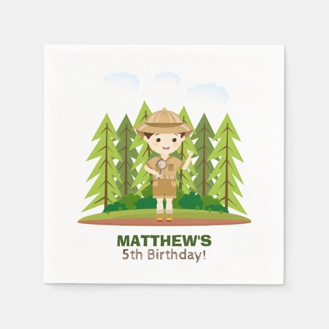 Little Explorer Pappersservett (Framsidan)