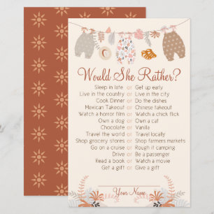 Little Explorer Safari Äventyr Boho Party Game