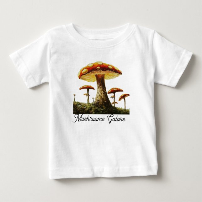 Little Explorer: Svampar Galore T Shirt (Framsida)